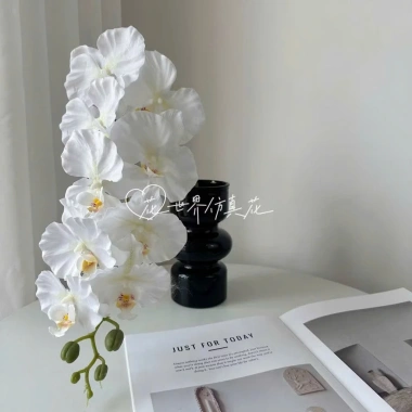 Hoa trang trí sự kiện, tiệc cưới, cắm điểm, cổng hoa - Decor hộp hoa lụa mica trắng, chỉ 12.500₫ 5