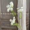 Hoa trang trí sự kiện, tiệc cưới, cắm điểm, cổng hoa - Decor hộp hoa lụa mica trắng, chỉ 12.500₫ 6