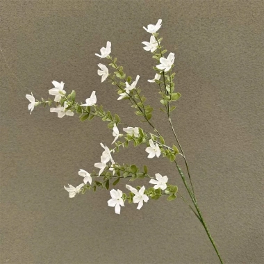 Hoa trang trí sự kiện, tiệc cưới, cắm điểm, cổng hoa - Decor hộp hoa lụa mica trắng, chỉ 12.500₫ 7