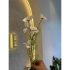 Hoa trang trí sự kiện, tiệc cưới, cắm điểm, cổng hoa - Decor hộp hoa lụa mica trắng, chỉ 12.500₫ 9