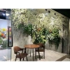 Hoa Tuyết Mai giả cành 1.2m - Trang trí nhà cửa & Tết, cành hoa mận hot 8