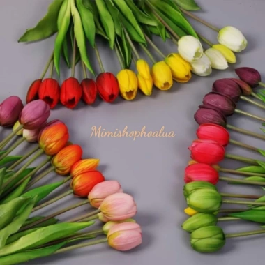 Hoa Tuylip Giả Cao Su 5 Bông Combo - Trang Trí Nhà Cửa, Bó Hoa Cưới, 70.000₫ 8 Hoa Tuylip Giả Cao Su 5 Bông Combo - Trang Trí Nhà Cửa, Bó Hoa Cưới, 70.000₫ 8