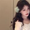 Hoa Voan Ánh Kim Cài Áo Cài Tóc Đính Váy Tiểu Thư Sang Chảnh - Giá 19,500 VND 2