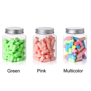 HOBBYHUB Nút tai chống ồn 10 24 60 120 cái Nhiều màu giảm tiếng ồn tiện du lịch Unisex 2 HOBBYHUB Nút tai chống ồn 10 24 60 120 cái Nhiều màu giảm tiếng ồn tiện du lịch Unisex 2