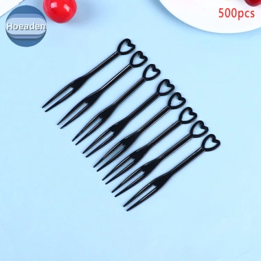 Hoeaden Nĩa Bánh Trái Tim Nhựa 500/200 Cái – Mảnh Món Tráng Miệng Trẻ Em, Giá Ưu Đãi 54.700đ 10
