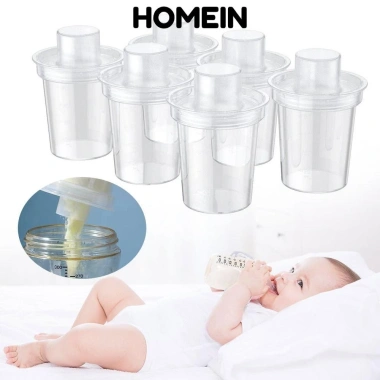 Homein 6 Hộp Đựng Sữa Bột BPA-Free, Hộp Thức Ăn Trong Suốt Di Động Du Lịch 74.800₫