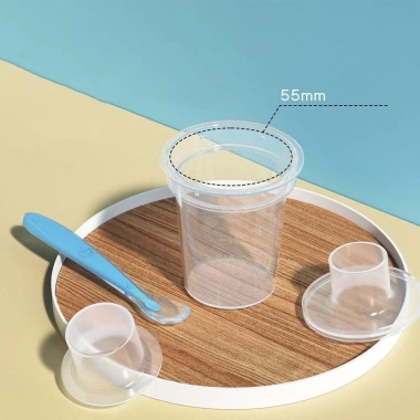 Homein 6 Hộp Đựng Sữa Bột BPA-Free, Hộp Thức Ăn Trong Suốt Di Động Du Lịch 74.800₫