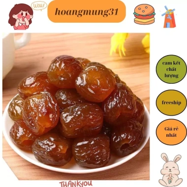Hồng táo sấy dẻo 500gr - Táo sấy dẻo không hạt Thái Lan, giá 53.900₫