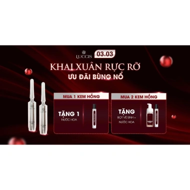 Hồng Tibi Luccis phiên bản mới nâng cấp tặng kèm nước hoa chỉ 299.000 VND 2