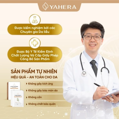 Hộp 10 mặt nạ thạch nước dừa tươi YAHERA Whitening 25g - Dưỡng trắng, ẩm, chỉ 280k 4