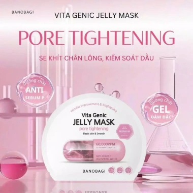 Hộp 10 miếng Mặt nạ BANOBAGI Vita Genic Jelly Stem Cell 30ml - Dưỡng da, Giá 185.000đ