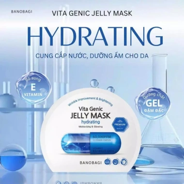 Hộp 10 miếng Mặt nạ BANOBAGI Vita Genic Jelly Stem Cell 30ml - Dưỡng da, Giá 185.000đ