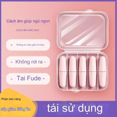 Hộp 10 Nút Bịt Tai Chống Ồn Ngủ - Chuyên Nghiệp, Giá Khuyến Mãi 25.000 VND 6