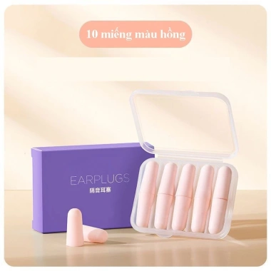 Hộp 10 Nút Bịt Tai Chống Ồn Ngủ - Chuyên Nghiệp, Giá Khuyến Mãi 25.000 VND 7