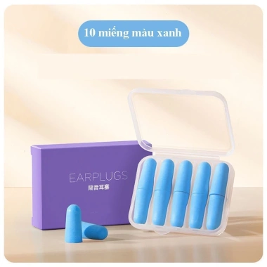 Hộp 10 Nút Bịt Tai Chống Ồn Ngủ - Chuyên Nghiệp, Giá Khuyến Mãi 25.000 VND 9