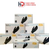 Hộp 100 Găng Tay Y tế Đen Nitrile Không Bột - Spa, Phun Xăm, Tóc, Giá 69.000₫