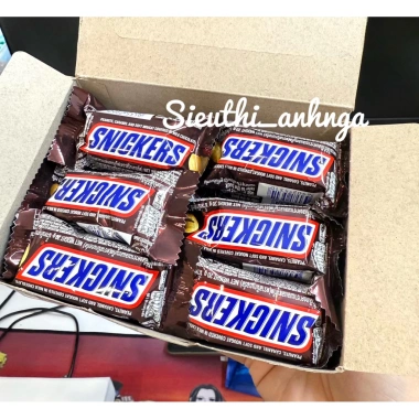 Hộp 12 thanh kẹo mềm Socola Snickers 20g - Giá chỉ 105.000đ, giảm tới 30%