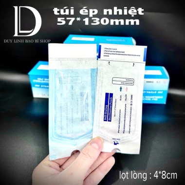 Hộp 200cái SIZE LỚN Túi Nha Khoa ép nhiệt keo dán sẵn, tiệt trùng, kiềm - Giá ưu đãi 236.000₫ Duy Linh