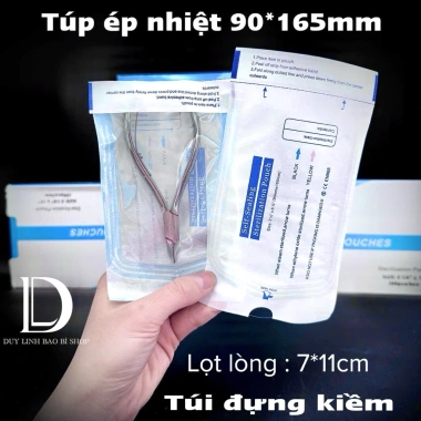 Hộp 200cái SIZE LỚN Túi Nha Khoa ép nhiệt keo dán sẵn, tiệt trùng, kiềm - Giá ưu đãi 236.000₫ Duy Linh