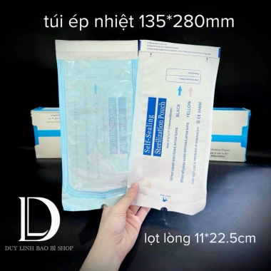 Hộp 200cái SIZE LỚN Túi Nha Khoa ép nhiệt keo dán sẵn, tiệt trùng, kiềm - Giá ưu đãi 236.000₫ Duy Linh 8 Hộp 200cái SIZE LỚN Túi Nha Khoa ép nhiệt keo dán sẵn, tiệt trùng, kiềm - Giá ưu đãi 236.000₫ Duy Linh 8
