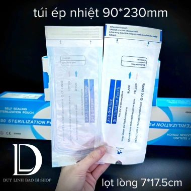 Hộp 200cái SIZE LỚN Túi Nha Khoa ép nhiệt keo dán sẵn, tiệt trùng, kiềm - Giá ưu đãi 236.000₫ Duy Linh 9 Hộp 200cái SIZE LỚN Túi Nha Khoa ép nhiệt keo dán sẵn, tiệt trùng, kiềm - Giá ưu đãi 236.000₫ Duy Linh 9