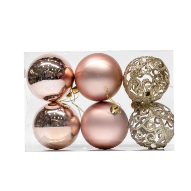 Hộp 24/12/6 Trái Noel 2.023 - Bông, Mờ, Kiểu, Kim Tuyến Trang Trí Giáng Sinh Giá 32k 6
