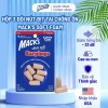 Hộp 3 đôi nút bịt tai Mack Soft Foam siêu mềm - Chống ồn hiệu quả, giảm tiếng ồn, giá tốt