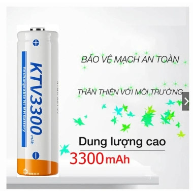 Hộp 4 viên Pin AA 3.300mAh Doublepow - Pin sạc dung lượng cao, giá chỉ 145.000₫ 6
