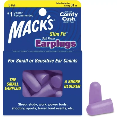 Hộp 5 Đôi Nút Bịt Tai Chống Ồn Macks SLFIT - Nhỏ Gọn, Giá chỉ 159.000đ (Giảm từ 198.750đ) 3 Hộp 5 Đôi Nút Bịt Tai Chống Ồn Macks SLFIT - Nhỏ Gọn, Giá chỉ 159.000đ (Giảm từ 198.750đ) 3