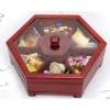 Hộp bánh kẹo Tết hình lục giác gỗ hương nắp kính thủ công cao cấp Làng Nghề Chuôn Ngọ giảm giá 299k 8