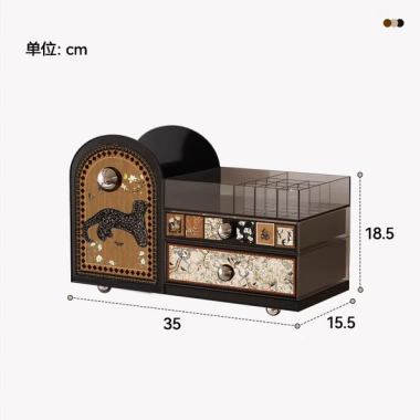 Hộp bảo quản mỹ phẩm cao cấp tích vanity sang trọng, tổ chức trang điểm đa năng – giảm giá 20%
