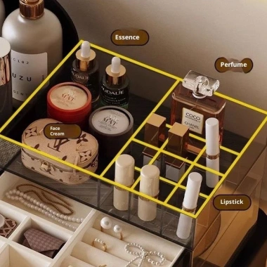 Hộp bảo quản mỹ phẩm cao cấp tích vanity sang trọng, tổ chức trang điểm đa năng – giảm giá 20% 9 Hộp bảo quản mỹ phẩm cao cấp tích vanity sang trọng, tổ chức trang điểm đa năng – giảm giá 20% 9