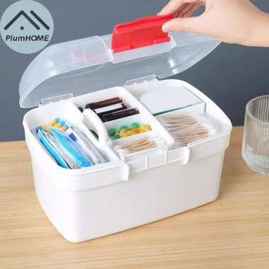 Hộp Bảo Quản Thuốc Di Động PlumHOME Dung Tích Lớn, Dành Cho Gia Đình, Du Lịch, Sơ Cứu Khẩn Cấp - Giá Ưu Đãi 83.270đ 4