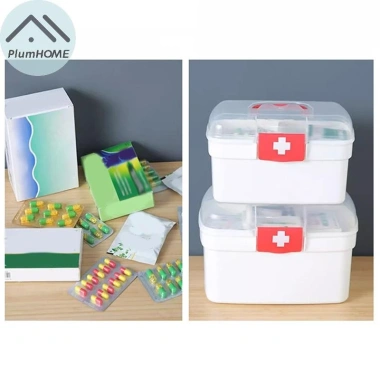 Hộp Bảo Quản Thuốc Di Động PlumHOME Dung Tích Lớn, Dành Cho Gia Đình, Du Lịch, Sơ Cứu Khẩn Cấp - Giá Ưu Đãi 83.270đ 8