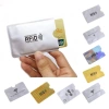 Hộp chặn NFC DYRUIDOJ 10 chiếc nhôm chống trộm, sạc lại RFID, bảo vệ thẻ ID 6