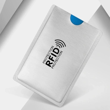 Hộp chặn NFC DYRUIDOJ 10 chiếc nhôm chống trộm, sạc lại RFID, bảo vệ thẻ ID 8