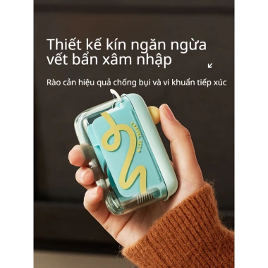 Hộp Chỉ Nha Khoa Tự Động Bật Đa Ba An Bỏ Túi Tiện Dụng Dụng Cụ Vệ Sinh Răng Cá Nhân Cho Mọi Người