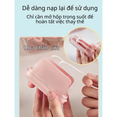 Hộp Chỉ Nha Khoa Tự Động Bật Đa Ba An - Tiện Dụng, Thời Trang, Bỏ Túi, Dụng Cụ Vệ Sinh Răng Giá Chỉ 170.5K 7 Hộp Chỉ Nha Khoa Tự Động Bật Đa Ba An - Tiện Dụng, Thời Trang, Bỏ Túi, Dụng Cụ Vệ Sinh Răng Giá Chỉ 170.5K 7