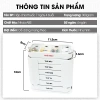 Hộp chia thuốc 7 ngày 4 buổi LADOHOME LH-2.039 nhựa ABS bền bỉ, an toàn, tiện dụng cho công việc và du lịch - Giá chỉ 55.000đ 2