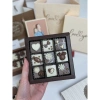 Hộp Chocolate Tone Xanh Pastel Nâu Tây 6-9 Viên + Túi Thiệp – Quà Lãng Mạn Cho Cặp Đôi Giá Ưu Đãi 175k 5