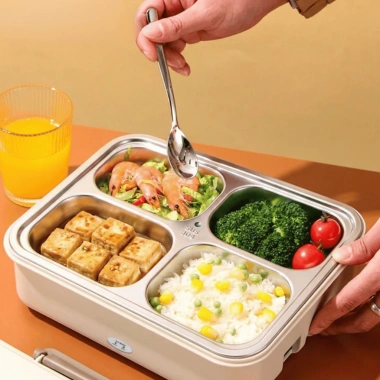 Hộp cơm cắm điện Achita inox 304 không dùng nước, bảo hành 12 tháng, giá 303.000₫ 9