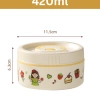 Hộp cơm giữ nhiệt Inox 304 lõi liền WARM FAMILY - Quay lò vi sóng, chống tràn, chỉ 80.000₫ 2