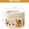 Hộp cơm giữ nhiệt Inox 304 lõi liền WARM FAMILY - Quay lò vi sóng, chống tràn, chỉ 80.000₫ 3