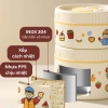 Hộp cơm giữ nhiệt Inox 304 lõi liền WARM FAMILY - Quay lò vi sóng, chống tràn, chỉ 80.000₫ 5