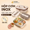Hộp cơm giữ nhiệt Uchan SP07 inox 2-4 ngăn, quay lò vi sóng, khay cà mên - 199k