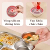 Hộp cơm giữ nhiệt Uchan SP07 inox 2-4 ngăn, quay lò vi sóng, khay cà mên - 199k 4