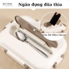 Hộp cơm giữ nhiệt Uchan SP07 inox 2-4 ngăn, quay lò vi sóng, khay cà mên - 199k 5