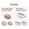 Hộp cơm giữ nhiệt Uchan SP07 inox 2-4 ngăn, quay lò vi sóng, khay cà mên - 199k 8