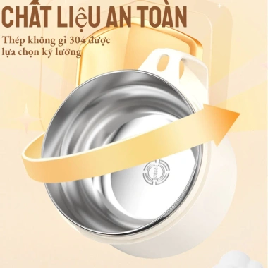 Hộp Cơm Inox 304 Cao Cấp 1L 3 Lớp Cách Nhiệt An Toàn - Đa Dụng Đi Học, Làm, Du Lịch