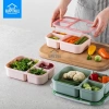 Hộp cơm nhựa 3 ngăn LocknLock HPL781 TOGO 980ml – Giá giảm 102.700₫, thích hợp mang đi 2
